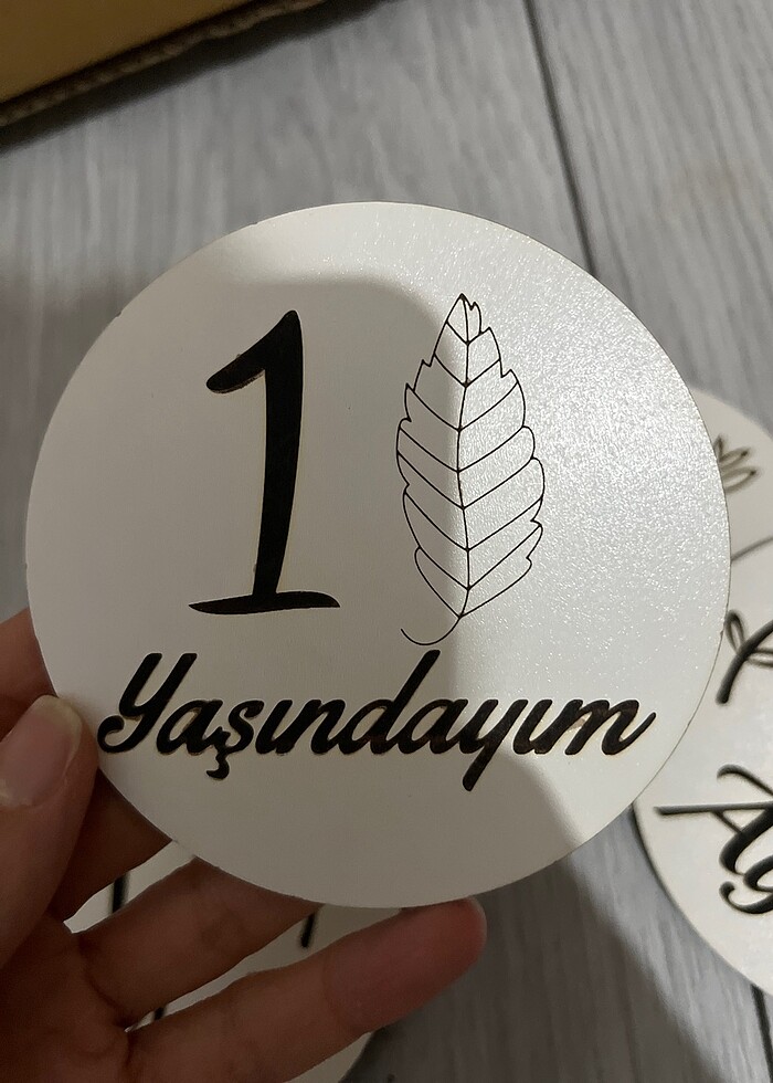 Bebek aylık çekim kartları - Görsel 3