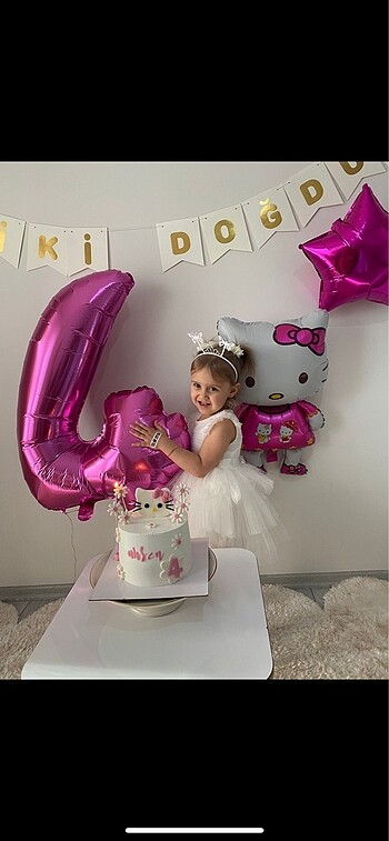 Beyaz tütü elbise - Görsel 7