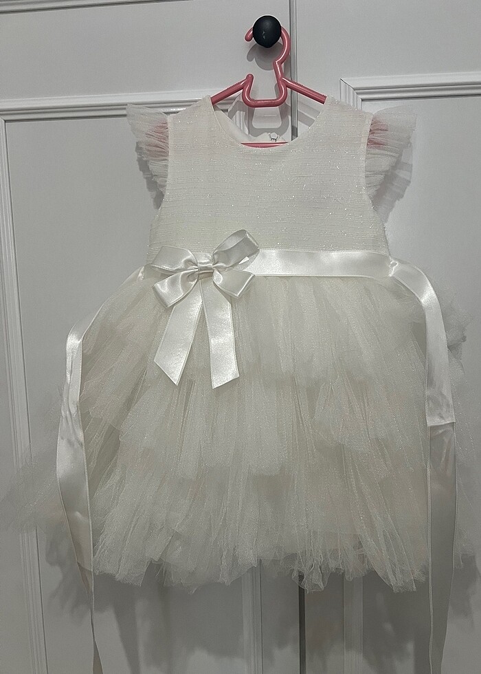 Beyaz tütü elbise - Görsel 2