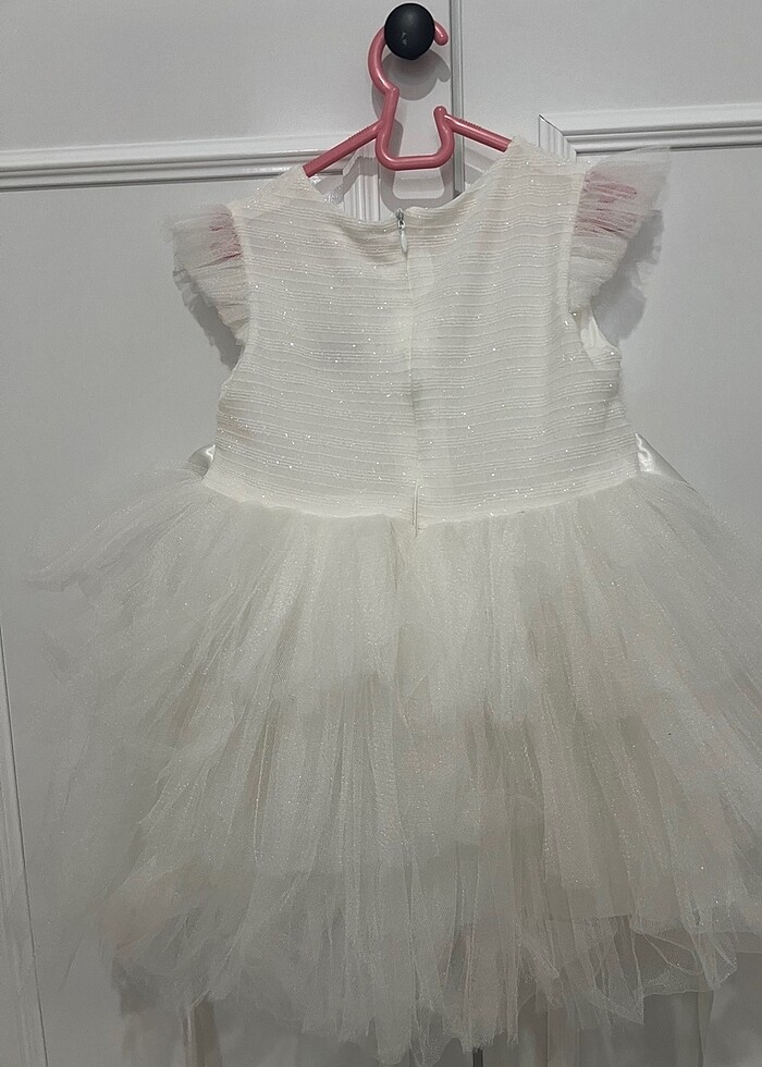 Beyaz tütü elbise - Görsel 3