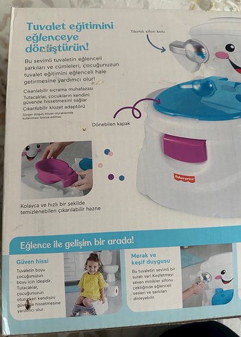 Fisher-Price Eğitici Eğlenceli Tuvalet - Görsel 9