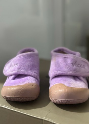 Kız Çocuk Mor Bağcıksız Sıcak Terlik - Görsel 2