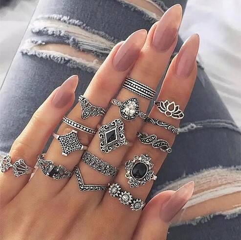 Accessorize Yüzük seti 15 adet