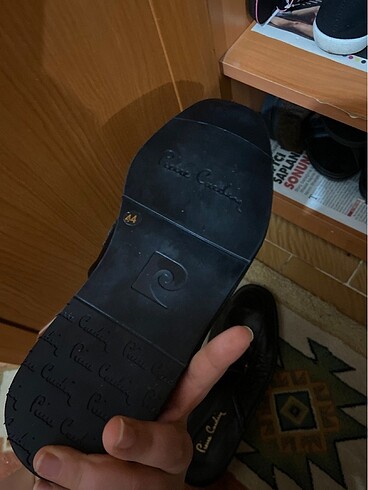44 Beden siyah Renk Damat Terliği