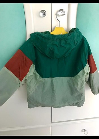 Zara Zara Kapüşonlu Fermuarlı Erkek Çocuk Mont