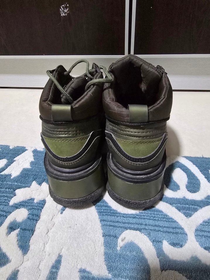 kadın Kamuflaj Desenli Yeşil Sneaker — görsel 4/6