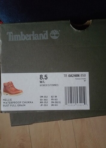 Taba Rengi Orijinal Timberland Deri Bot - Görsel 6