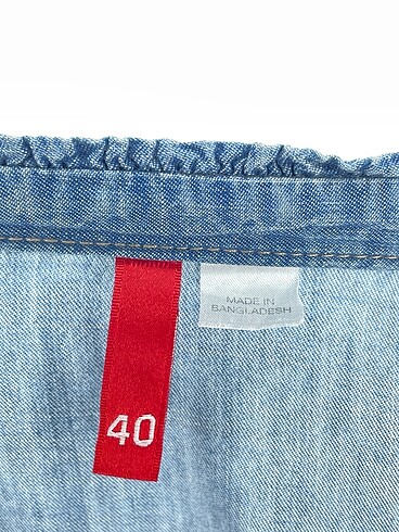 40 Beden mavi Renk H&M Bluz %70 İndirimli.