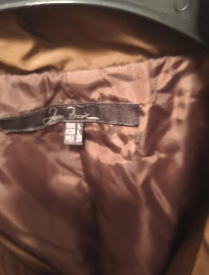 Kahverengi Midi Kadın Kışlık Mont - Görsel 3