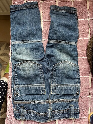 9-12 Ay Beden Bebek kot pantolonu , boy 80