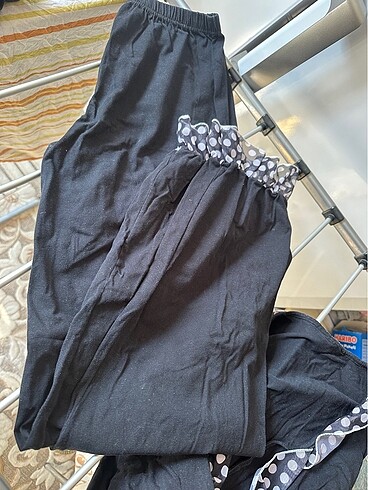 Pijama takımı:alt, atlet üst ve bolero