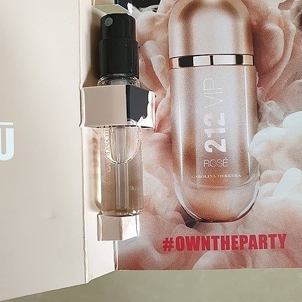 212 vip rose 1.5 ml sample Bayan parfum 