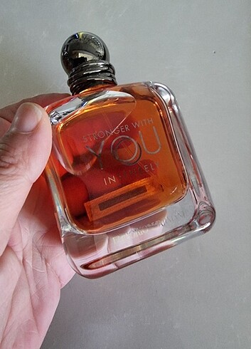  Beden Armani stronger with you intense 100 ml erkek parfüm