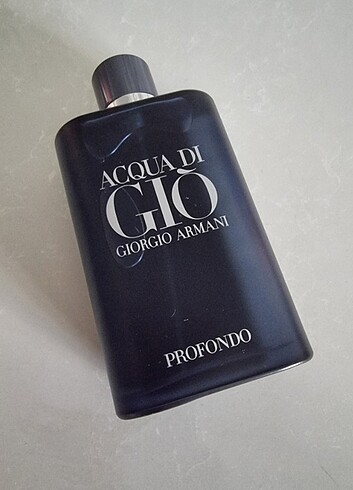 Armani acou di gio profondo 200 ml edp erkek parfüm