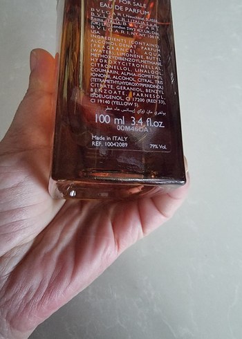 Bvlgari Man Terrae Essence 100 ml  edp Erkek Parfümü - Görsel 5