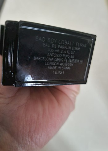 Carolina herrara cobalt elixir 100 ml.edp Bayan parfüm - Görsel 2