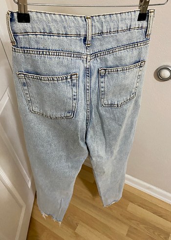 Diğer Yüksek bel yırtık mon jean
