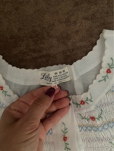 m Beden Vintage Lily elbise