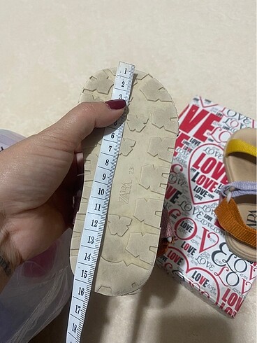 23 Beden çeşitli Renk Zara sandalet