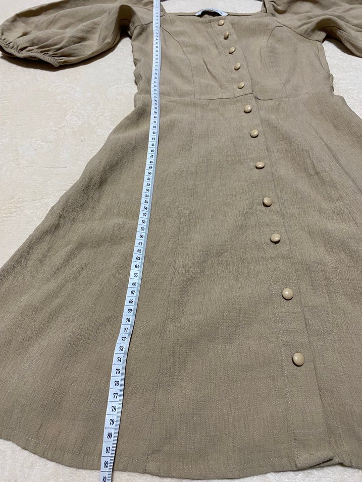 Sıfır Lcw marka keten elbise - Görsel 4