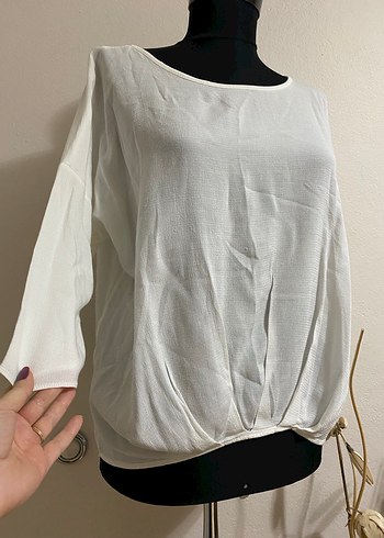 AdL marka transparan bluz - Görsel 2