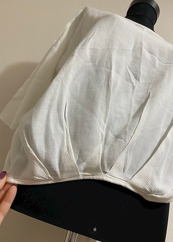 AdL marka transparan bluz - Görsel 3