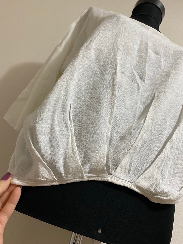 AdL marka transparan bluz - Görsel 3