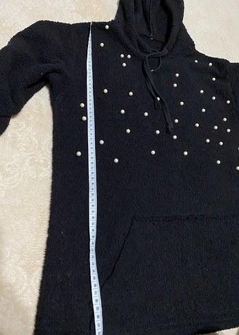 Kapüşonlu Kadın Polar Sweatshirt - Görsel 7