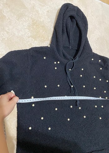 Kapüşonlu Kadın Polar Sweatshirt - Görsel 6