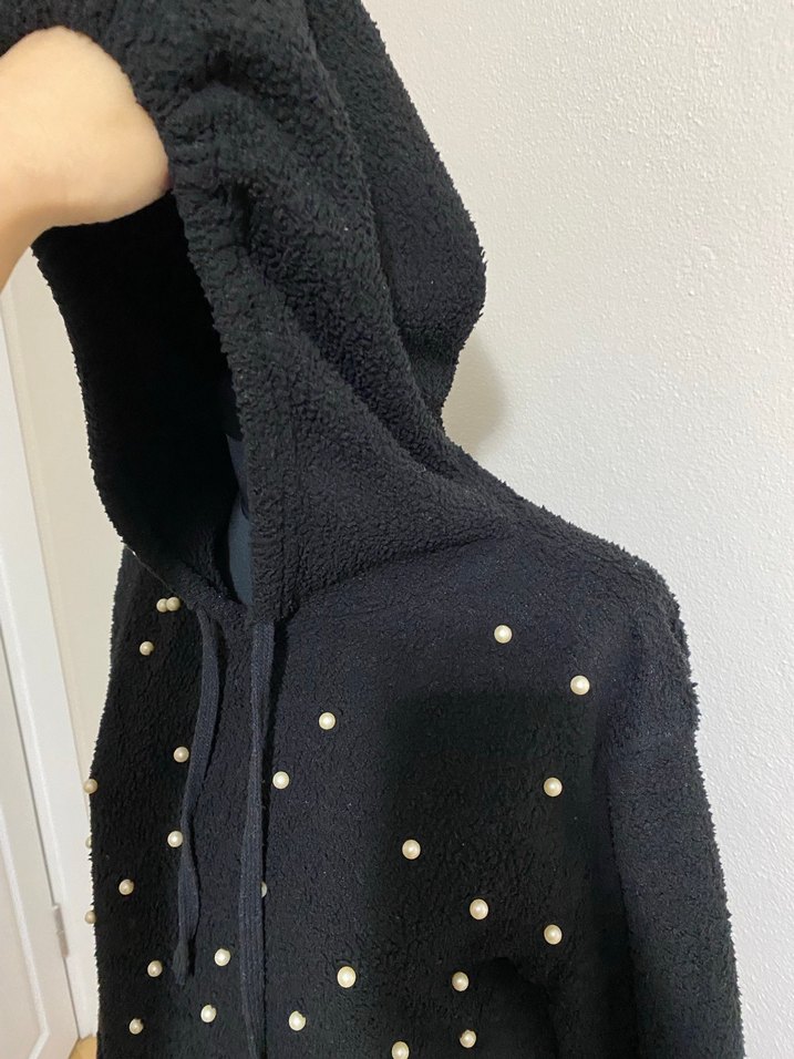 Kapüşonlu Kadın Polar Sweatshirt - Görsel 4