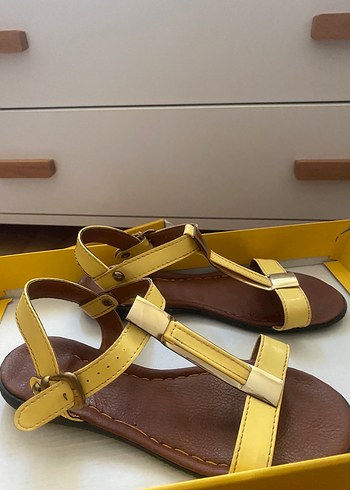 Deri sandalet - Görsel 4