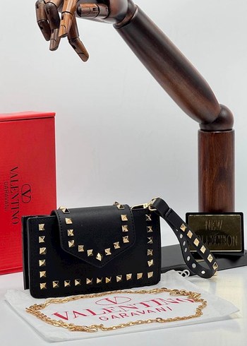 Valentino Garavani Siyah Mini Canta