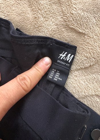 H&M Siyah Skinny Pantolon