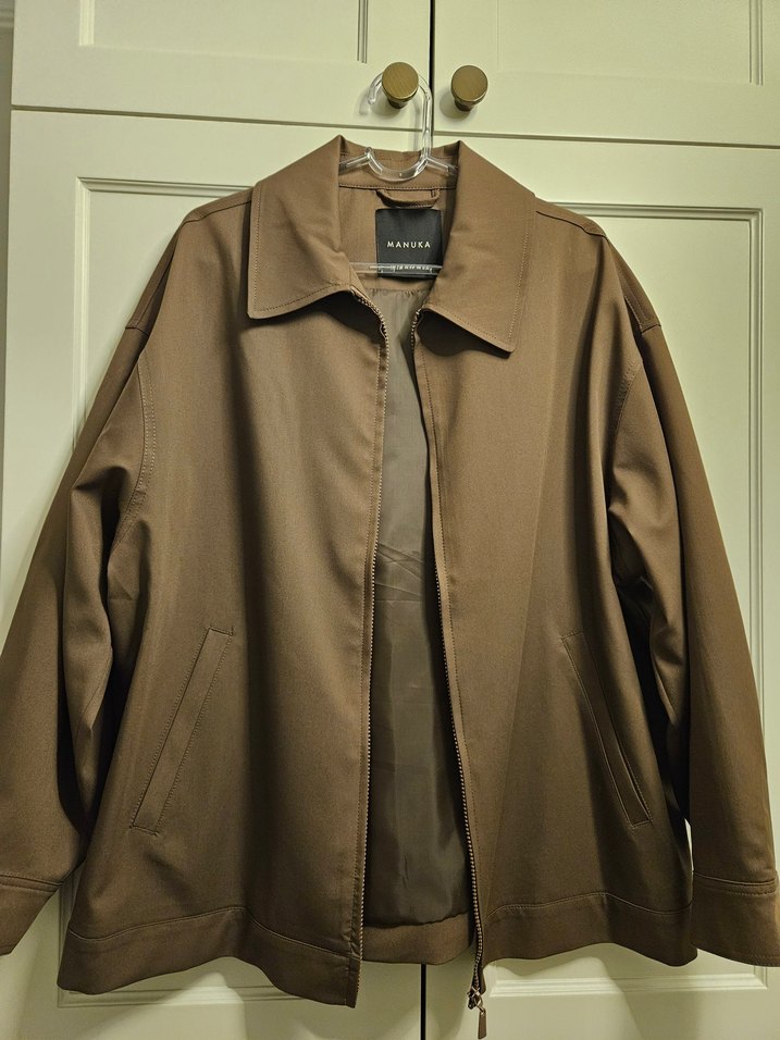 Manuka Kahverengi Oversize Ceket — görsel 3/6