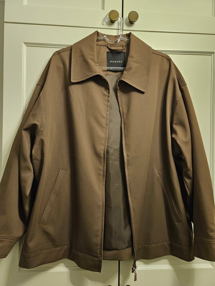 Manuka Kahverengi Oversize Ceket — görsel 4/6