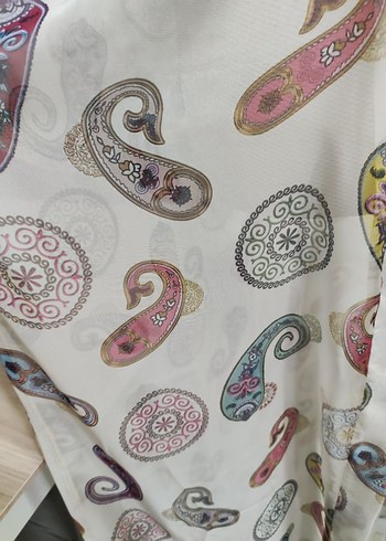 Bohem Uzun Beyaz Kimono - Görsel 11