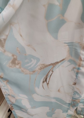 Uzun Bohem İpek Görünümlü Batik Kimono - Görsel 9