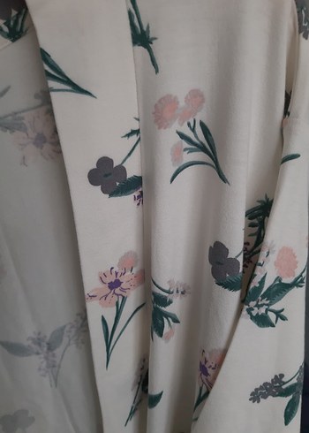 Uzun, Desenli, Salaş Kadın Kimono - Görsel 4