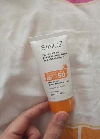Nivea Sinoz güneş kremi
