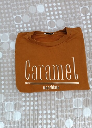 s Beden turuncu Renk Sweatshirt kazak