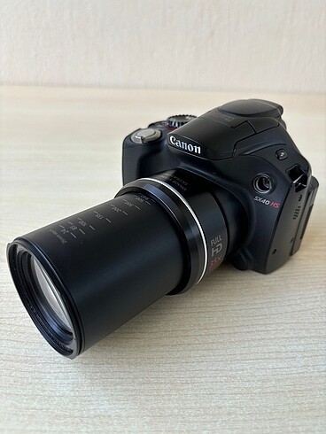 Canon Sx40 Full hd video 12.1 mp 35x zom çanta+4gb kart