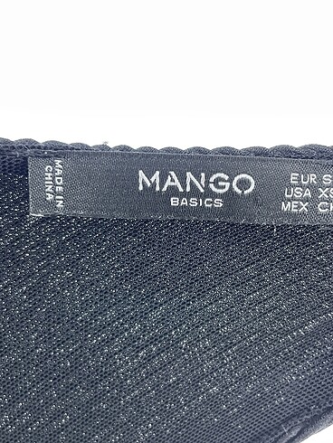 s Beden siyah Renk Mango Bluz %70 İndirimli.