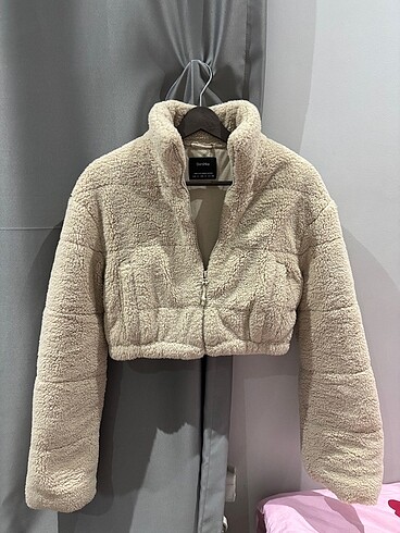Bershka peluş ceket
