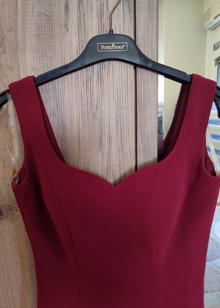 Bordo Abiye  - Görsel 5