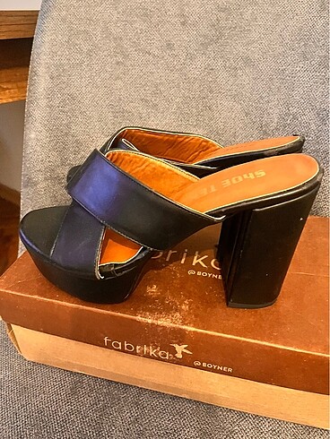 38 Beden siyah Renk Shoe tek