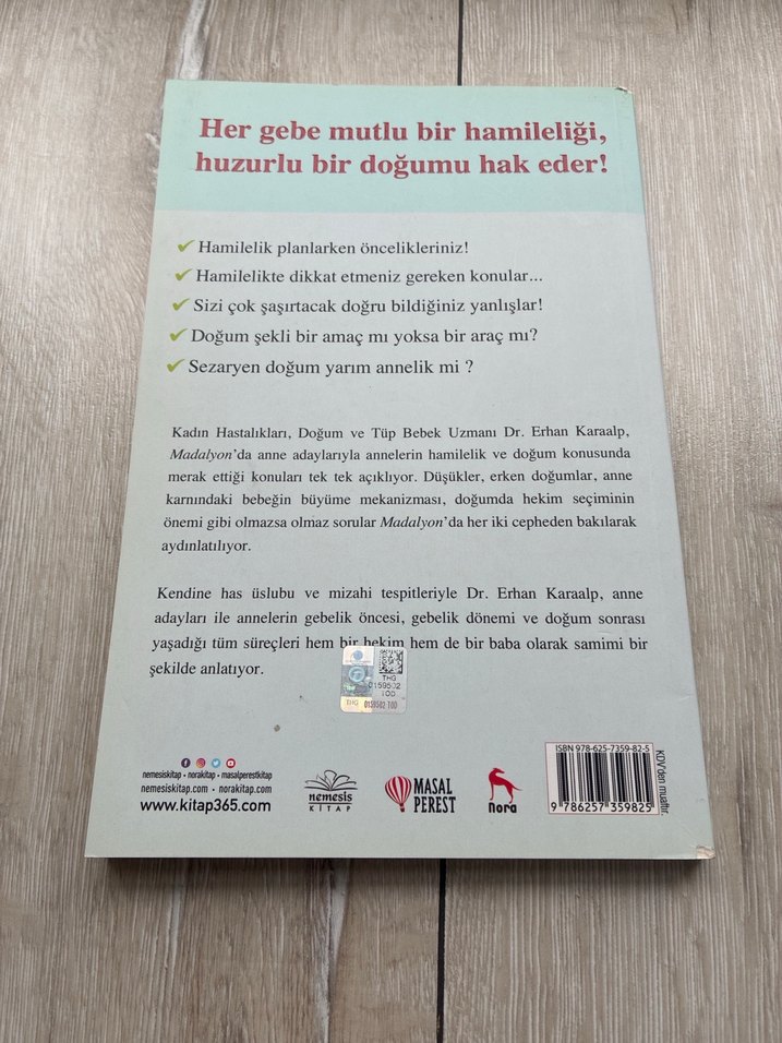 Madalyon - Dr. Erhan Karaalp - Görsel 2