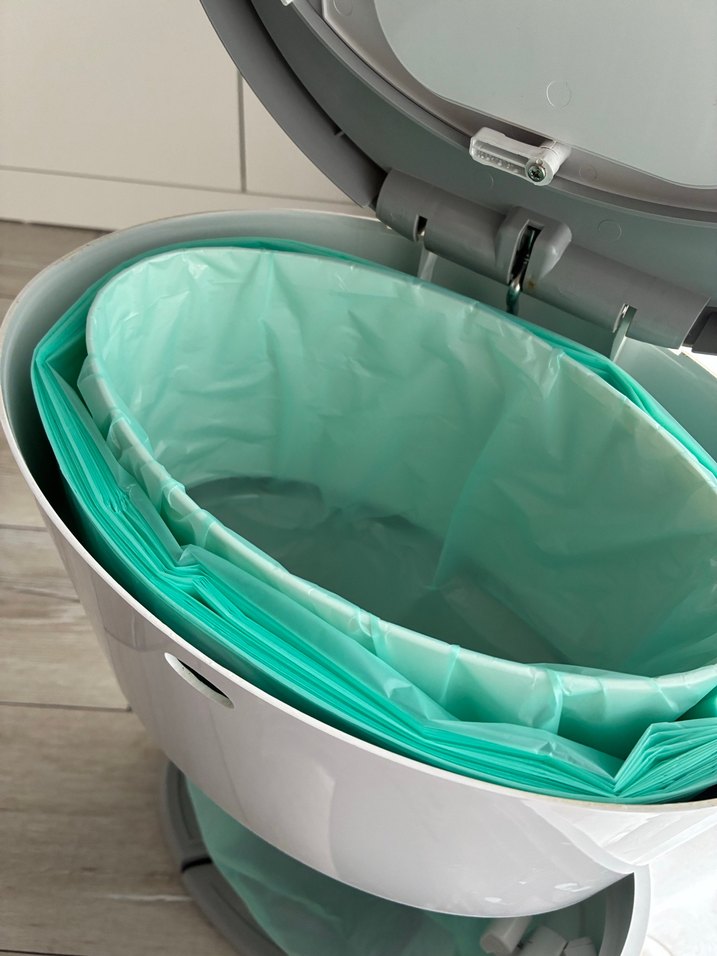 Korbell - Basmalı Bebek Bezi Çöp Kovası - Görsel 3