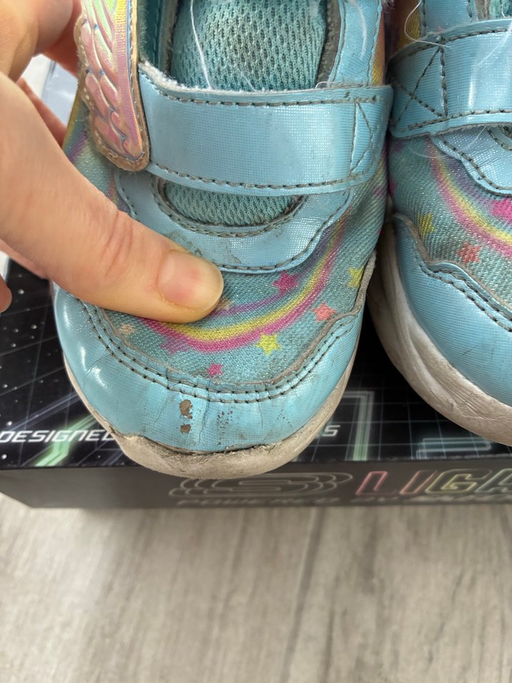 Kız Çocuk Pastel mavi Renk Skechers Spor Ayakkabı - Görsel 3