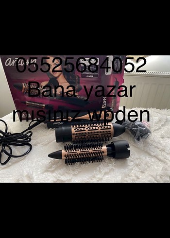 Siyah Saç Şekillendirici Fön Fırçası
