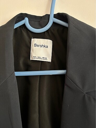 l Beden lacivert Renk BERSHKA Lacivert Blazer Ceket